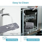 Silikon Musluk Paspası Sıçrama Koruması, Mutfak Lavabosu için Lavabo Koruyucuları, 17,1 x 5,9 İnç, Musluğun Arkasındaki Lavabo Sıçrama Koruması, Mutfak ve Banyo