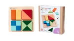 Simba, 100006032, Eichhorn Montessori Şekil Bulmacası, Özel Şekilli, 12 Blok, 13 Parça, Eğitici ve Öğretici, Ahşap Tasarım