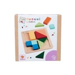 Simba, 100006032, Eichhorn Montessori Şekil Bulmacası, Özel Şekilli, 12 Blok, 13 Parça, Eğitici ve Öğretici, Ahşap Tasarım