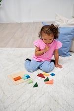 Simba, 100006032, Eichhorn Montessori Şekil Bulmacası, Özel Şekilli, 12 Blok, 13 Parça, Eğitici ve Öğretici, Ahşap Tasarım