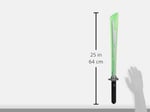 Simba 108042238 Next Ninja oyuncak kılıç ve maske, ışık, ses ve atış fonksiyonlu, 60 cm, kumaş bantlı, 3 yaş ve üzeri