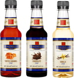 SIMONELLI CHOCOLATE 3'lü Şurup Seti (Toffee Karamel + Çikolata+ Vanilya) Kahve Ve Kokteyl Şurubu 3x250ml