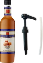 SIMONELLI CHOCOLATE Kahve ve Kokteyl Şurubu Karamel Aromalı + Vanilya Aromalı 70 CL + 2 ADET POMPA