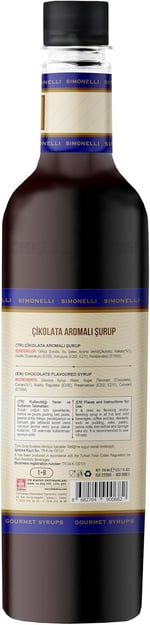 SIMONELLI Kahve Şurubu Çikolata Aromalı 70 cl + POMPA