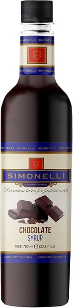 SIMONELLI Kahve Şurubu Çikolata Aromalı 70 cl + POMPA