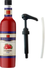 SIMONELLI Kahve Şurubu Çilek Aromalı 70 cl + POMPA