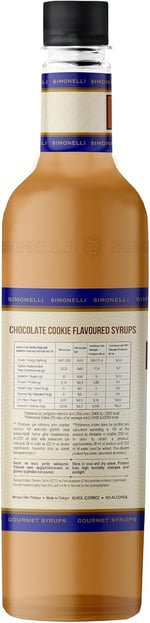 SIMONELLI Kahve Şurubu Kurabiye Aromalı 70 cl