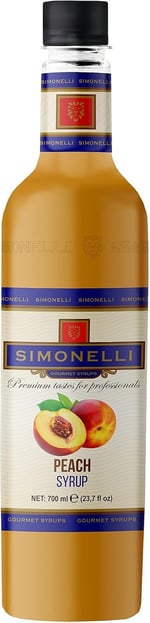 SIMONELLI Kahve Şurubu Şeftali Aromalı 70 cl + POMPA