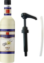 SIMONELLI Kahve Şurubu Vanilya Aromalı 70 cl + POMPA