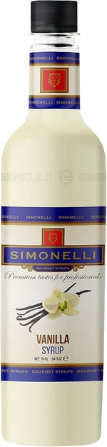 SIMONELLI Kahve Şurubu Vanilya Aromalı 70 cl + POMPA