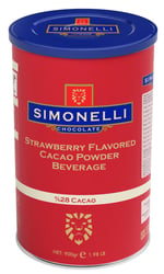 SIMONELLI Sıcak Çikolata Çilekli 900 gr