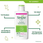 Simple Kind To Skin Su Bazlı Nemlendirici 12 Saate Kadar Etklili Hassas Ciltler İçin 125 ml