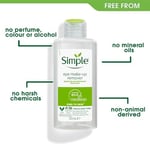 Simple Nazik Göz Makyaj Temizleyici, Göz Makyaj Temizleyici, 119 g