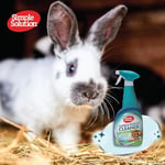 Simple Solution Cage & Hutch Cleaner Evcil Hayvan Kulübesi ve Kafesi Temizleyici Koku ve Leke Giderici Ahşap Metal ve Plastik Yüzeyler i - Seçenekler: 500 ml (Pack of 1), 500 ml (Pack of 1) (2 paketi)