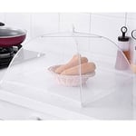Simply Genius Pop-Up Mesh Gıda Örtüsü Çadır - 43 x 43 cm, Beyaz, 3'lü Paket, Kompakt - Kamp Temelleri ve Piknik Yiyecek Örtüleri - Açık Hava Partisi Temelleri