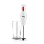 Sinbo SHB-3102 El Blenderi Çubuk Blender, Paslanmaz Çelik Uç, Ölçü Kabı Dahil, Çorba Sos Püre Smoothie Hazırlama, Ergonomik Tutuş, Beyaz