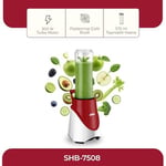 Sinbo SHB-7508 Kırmızı Shake Take One | 300W Taşınabilir Smoothie Blender | 570 ml Spor Şişe - Çelik Bıçaklı Karıştırıcı