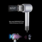 Sinbo SHD 1717 Saç Kurutma Makinesi 110.000 RPM BLDC Turbo Motor, 2 Hız 3 Isı Ayarı, 360° Manyetik Başlık, Akıllı Isı Kontrolü | 110.000 RPM BLDC turbo motoru ile ultra hızlı kurutma ve profesyonel fö