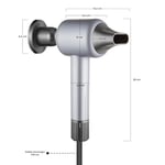 Sinbo SHD 1717 Saç Kurutma Makinesi 110.000 RPM BLDC Turbo Motor, 2 Hız 3 Isı Ayarı, 360° Manyetik Başlık, Akıllı Isı Kontrolü | 110.000 RPM BLDC turbo motoru ile ultra hızlı kurutma ve profesyonel fö