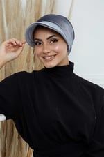 Siperlikli Kadife Bandana Bone,B-71K