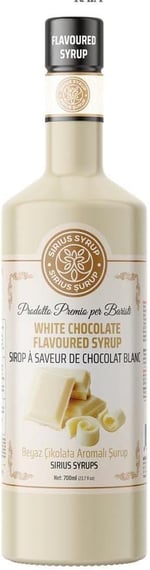 Sirius Coffee Beyaz Çikolata Şurup 700 ml