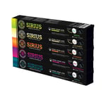Sirius Nespresso Uyumlu Kapsül Kahve Ethiopia,Colombia,Guatemala,Kenya,Brasil (Nespresso Uyumlu) 5li Set (50 Kapsül)