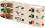 Sirius Premium Aromalı Kapsül Kahve 3'lü Set (Bal Kabağı-Nane-Hindistan Cevizi)