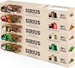 Sirius Premium Aromalı Kapsül Kahve 5'li Set (Kakule-Nane-Zencefil-Bal Kabağı-Hindistan Cevizi)