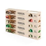 Sirius Premium Aromalı Kapsül Kahve 5'li Set (Kakule-Nane-Zencefil-Bal Kabağı-Hindistan Cevizi)