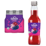Sırma Karma Karadut ve Kiraz Çiçeği Aromalı Vişneli Doğal Maden Suyu 6x250 ml