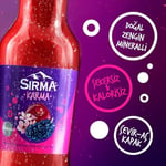 Sırma Karma Karadut ve Kiraz Çiçeği Aromalı Vişneli Doğal Maden Suyu 6x250 ml