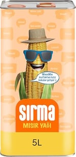 Sırma Mısır Yağı 5 lt Teneke