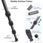 SIRUI AM-254 üç ayaklı tripod (orta) 120 cm başlıksız