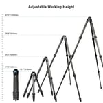 SIRUI AM-254 üç ayaklı tripod (orta) 120 cm başlıksız