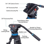 SIRUI SH-25 Broadcaststativ Starter video yöneticili - Seçenekler: SH-25, SH-15