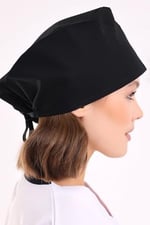 Siyah Doktor Hemşire Aşçı Cerrahi Bone Hastane Bone Bandana M196