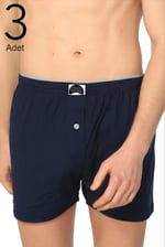 Siyah Erkek Havlu Bel Boxer