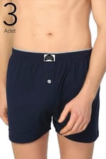 Siyah Erkek Havlu Bel Boxer