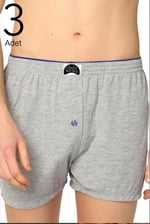 Siyah Erkek Havlu Bel Boxer