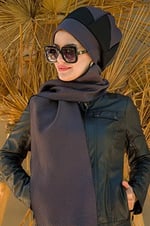 Siyah Füme Tesettür Bere - 30203