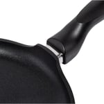 Siyah Inci Krep Tavası 3’Lü Set Siyah 26 Cm