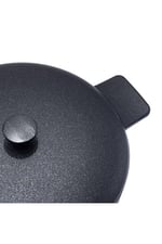 Siyah Inci Pilav Tenceresi 24 Cm Siyah 24 Cm