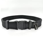 Siyah Kalın Palaska Kemer (5 cm)