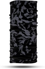Siyah Kamuflaj Desenli Motosiklet Boyunluk, Çok Amaçlı Boyunluk, Esnek Yüz Maskesi, Spor Outdoor, Kafa Bandı, Erkek ve Kadın Bandana