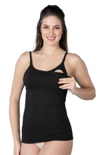SİYAH MI Emay 1414 Modal Cotton Emzirme Atlet