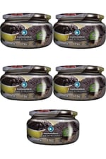 Siyah Sade Ezme Zeytin 175 Gr Cam X 5'Li Paket
