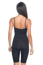 Siyah Seamless Dikişsiz Iz Yapmayan Askılı Body Boxer Korse, XL, İGP2071-869BST0004267