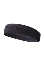 Siyah sporcu saç bandı ter bandı bandana headband Siyah