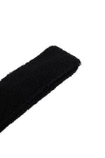 Siyah sporcu saç bandı ter bandı bandana headband Siyah