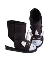 Siyah Unicorn Kız Çocuk Bot
